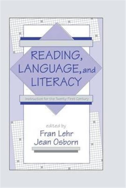 Book cover of: Reading, Language, and Literacy. By: Fran Lehr