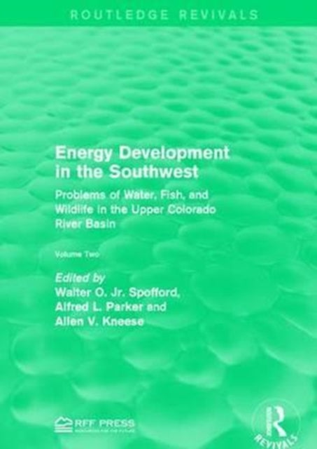 Book cover of: Energy Development in the Southwest. By: Spofford, Jr., Walter O.