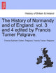 Book cover of: History of Normandy and of England. vol. 3 and 4 edited by Francis Turner Palgrave.