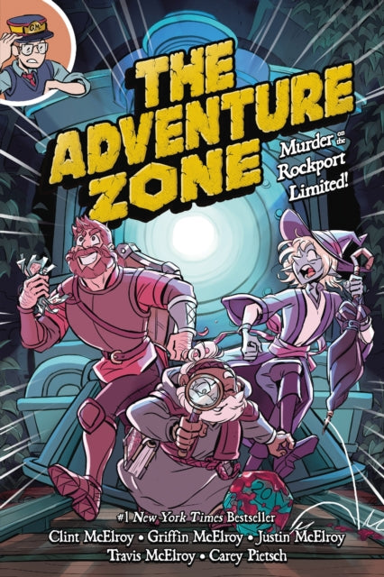 Book cover of: Adventure Zone: Murder on the Rockport Limited!