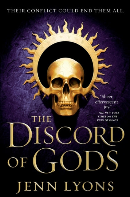Book cover of: Discord of Gods. By: Jenn Lyons
