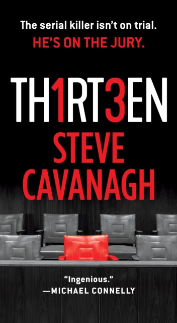 Book cover of: Th1rt3en. By: Steve Cavanagh