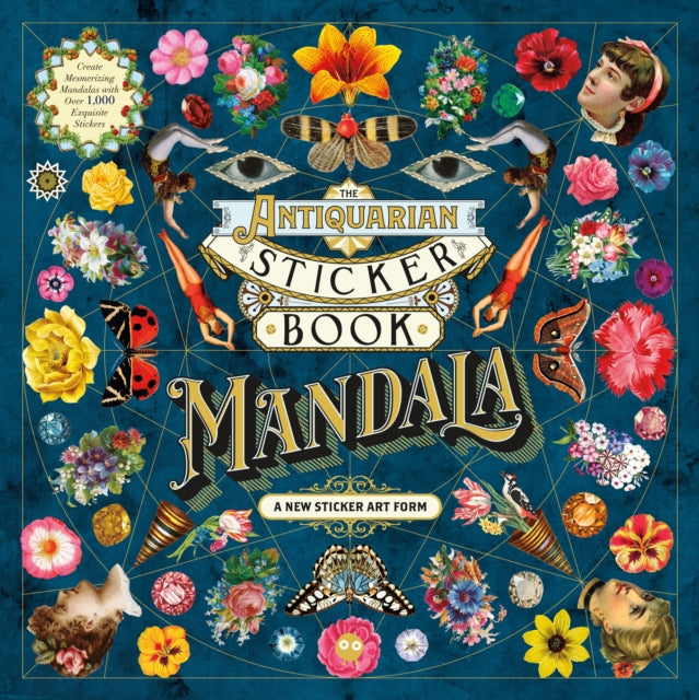 Book cover of: Antiquarian Sticker Book: Mandala. By: Tae-Won Yu