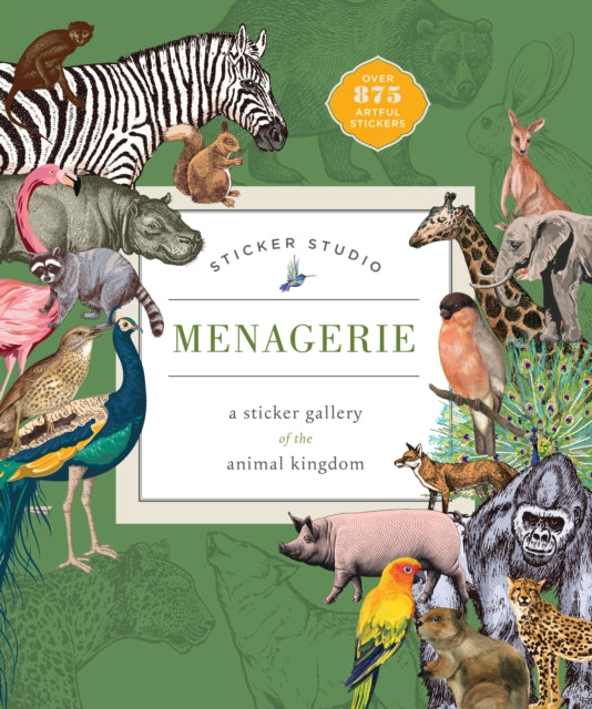 Book cover of: Sticker Studio: Menagerie