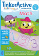 Book cover of: TinkerActive Early Skills Math Workbook Ages 3+. By: Nathalie Le Du