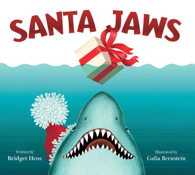 Book cover of: Santa Jaws. By: Bridget Heos