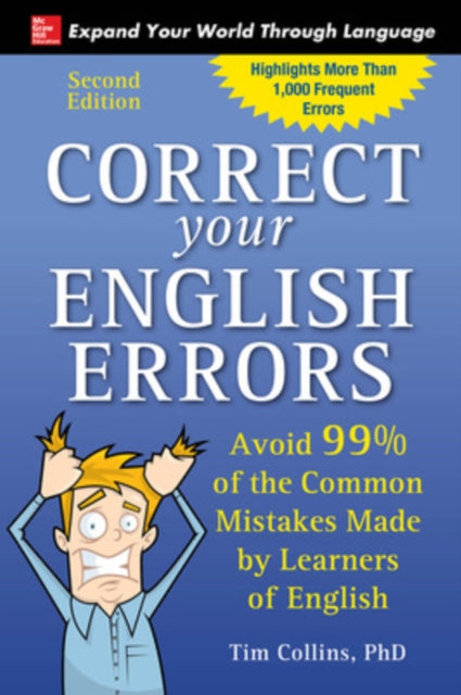 Book cover of: Correct Your English Errors, Second Edition. By: Tim Collins