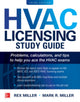 Book cover of: HVAC Licensing Study Guide, Third Edition. By: Rex Miller