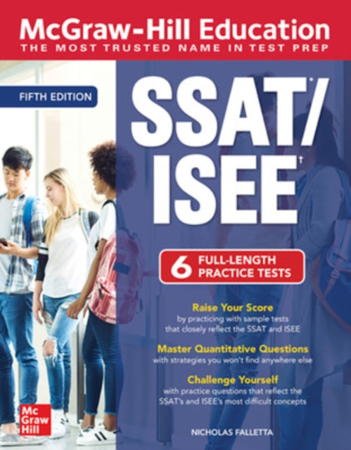 Book cover of: McGraw-Hill Education SSAT/ISEE, Fifth Edition. By: Nicholas Falletta
