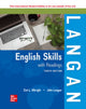 Book cover of: ISE English Skills with Readings. By: John LANGAN