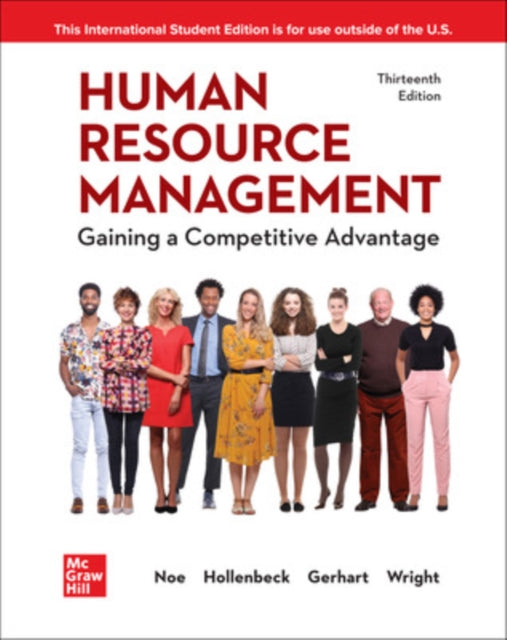 Book cover of: Human Resource Management: Gaining a Competitive Advantage ISE. By: NOE