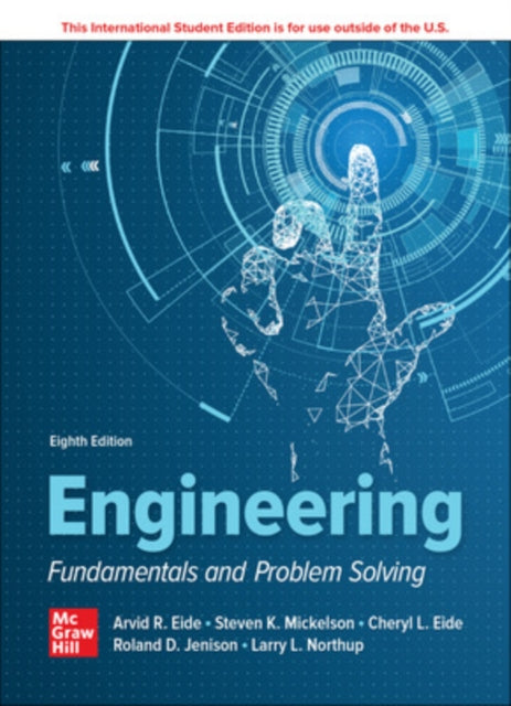 Book cover of: Engineering Fundamentals and Problem Solving ISE. By: EIDE