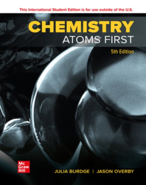 Book cover of: Chemistry: Atoms First ISE. By: BURDGE