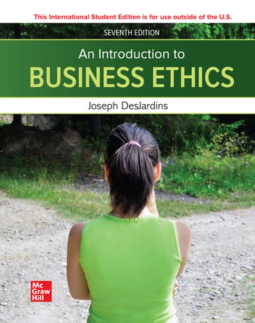 Book cover of: Introduction to Business Ethics ISE. By: DESJARDINS