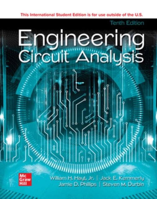 Book cover of: Engineering Circuit Analysis ISE. By: HAYT