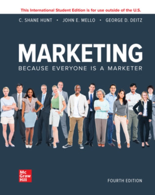 Book cover of: Marketing ISE. By: HUNT