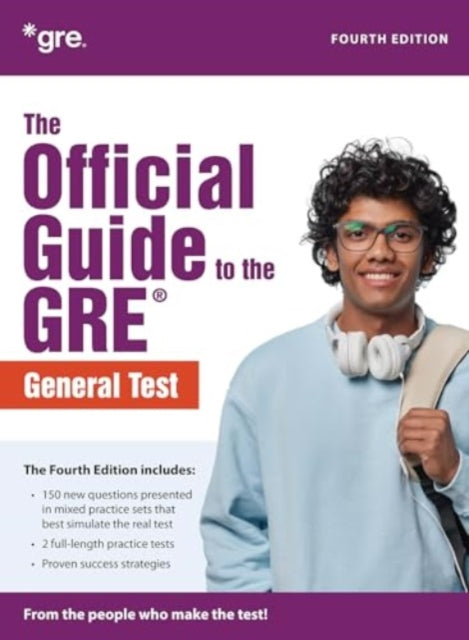Book cover of: Official Guide to the GRE Test, Fourth Edition. By: Educational Testing Service