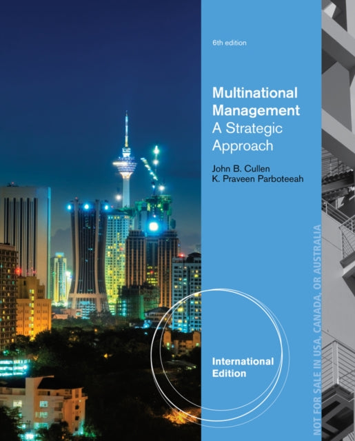 Book cover of: Multinational Management, International Edition. By: K. Praveen Parboteeah
