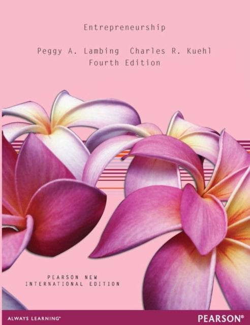 Book cover of: Entrepreneurship. By: Peggy A. Lambing