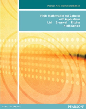 Finite Mathematics and Calculus with Applications