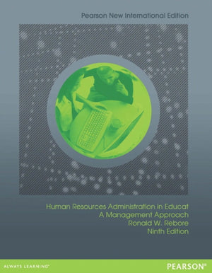 Human Resources Administration in Education: A Management Approach