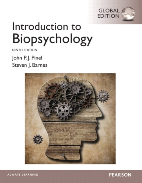 Book cover of: Biopsychology OLP with eText, Global Edition. By: John Pinel
