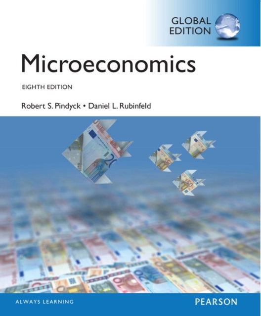 Book cover of: Microeconomics, OLP with eText, Global Edition. By: Robert Pindyck