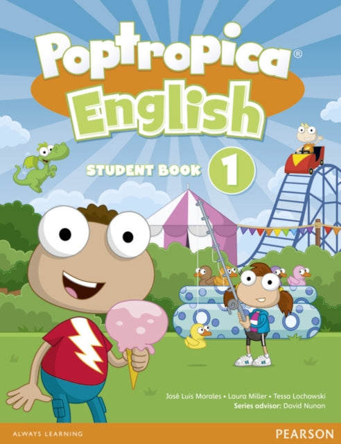 Book cover of: Poptropica English American Edition 1 Student Book. By: Tessa Lochowski
