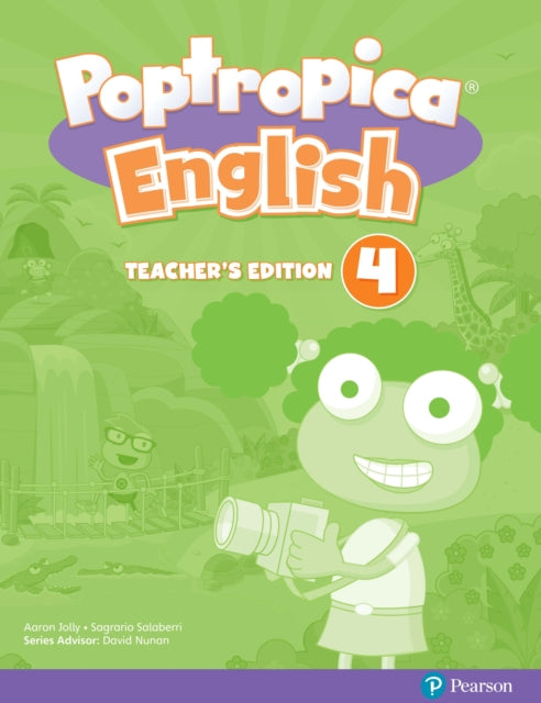 Book cover of: Poptropica English American Edition 4 Teacher's Edition. By: Sagrario Salaberri