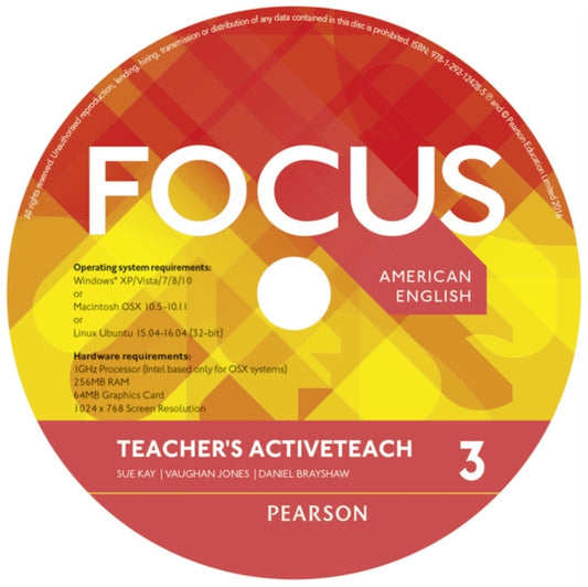 Book cover of: Focus AmE 3 Teacher's Active Teach