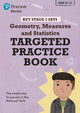 Book cover of: Pearson REVISE Key Stage 2 SATs Maths Geometry, Measures, Statistics - Targeted Practice for 2026, 2027 exams. By: Brian Speed