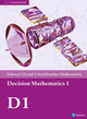 Book cover of: Pearson Edexcel AS and A level Further Mathematics Decision Mathematics 1 Textbook + e-book