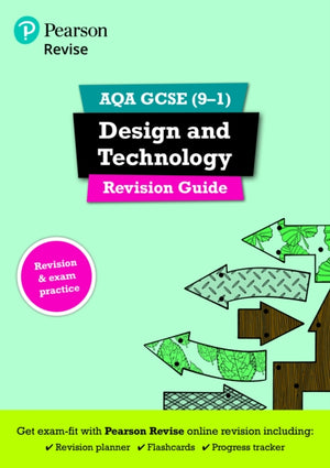 Pearson REVISE AQA GCSE Design and Technology Revision Guide incl. online revision