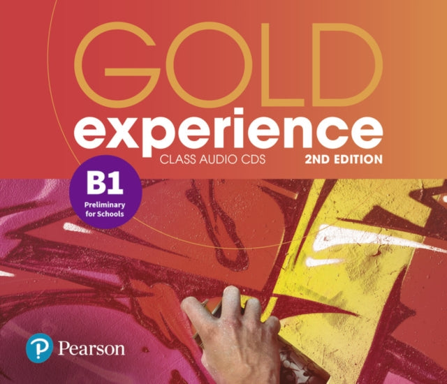 Book cover of: Gold Experience 2nd Edition B1 Class Audio CDs. By: Lindsay Warwick