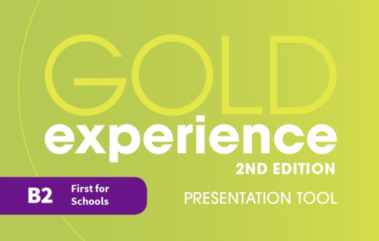 Book cover of: Gold Experience 2nd Edition B2 Teacher's Presentation Tool USB