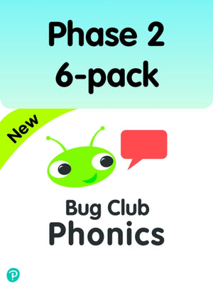 Bug Club Pink A Get Up and Go! 6pk