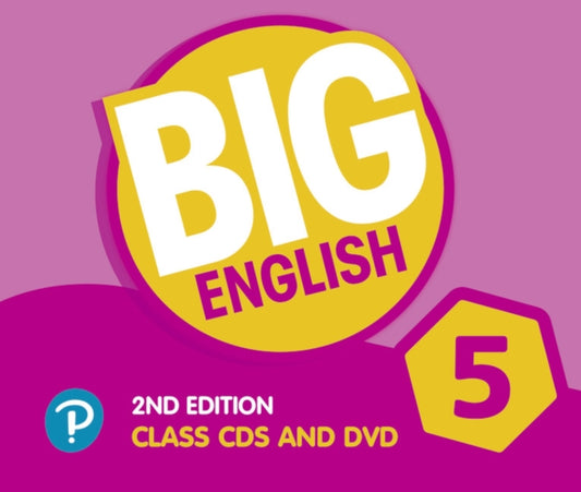 Book cover of: Big English AmE 2nd Edition 5 Class CD with DVD