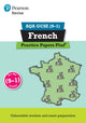 Book cover of: Pearson REVISE AQA GCSE French Practice Papers Plus: For 2025 and 2026 assessments and exams. By: Stuart Glover
