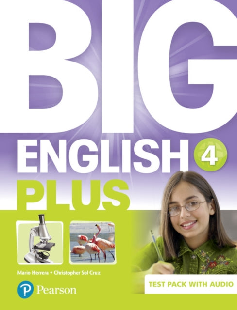 Book cover of: Big English Plus BrE 4 Test Book and Audio Pack