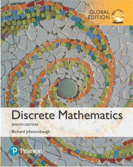 Book cover of: Discrete Mathematics, Global Edition. By: Richard Johnsonbaugh