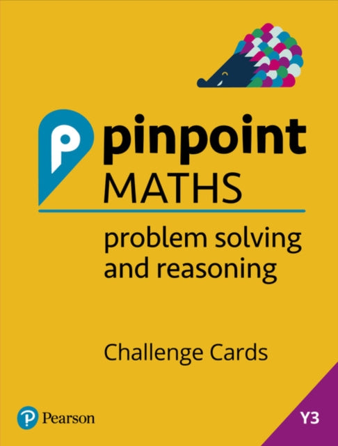 Book cover of: Pinpoint Maths Year 3 Problem Solving and Reasoning Challenge Cards. By: Jon Kurta