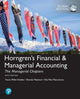 Book cover of: Horngren's Financial & Managerial Accounting, The Managerial Chapters and The Financial Chapters + MyLab Accounting with Pearson eText, Global Edition. By: Tracie Miller-Nobles