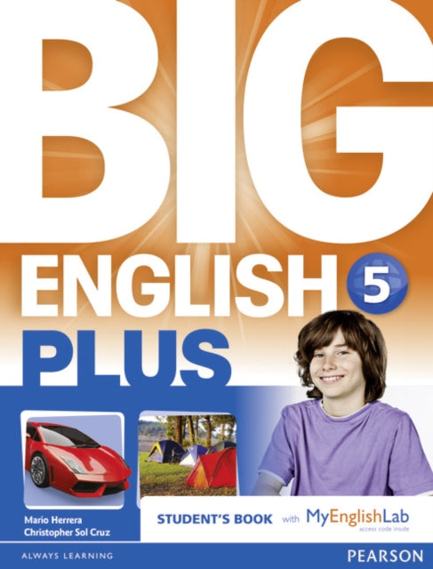 Book cover of: Big English Plus American Edition 5 Students' Book with MyEnglishLab Access Code Pack New Edition. By: Mario Herrera