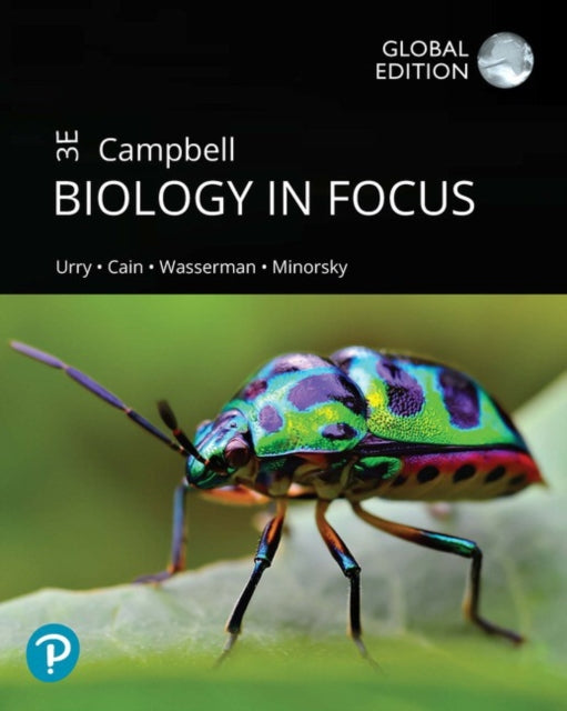 Book cover of: Campbell Biology in Focus, Global Edition. By: Lisa A. Urry
