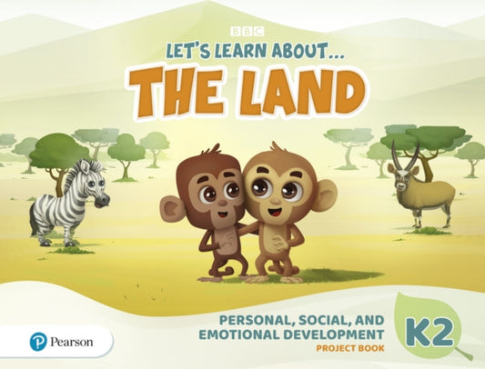 Book cover of: Let's Learn About the Earth (AE) - 1st Edition (2020) - Personal, Social & Emotional Development Project Book - Level 2 (the Land)