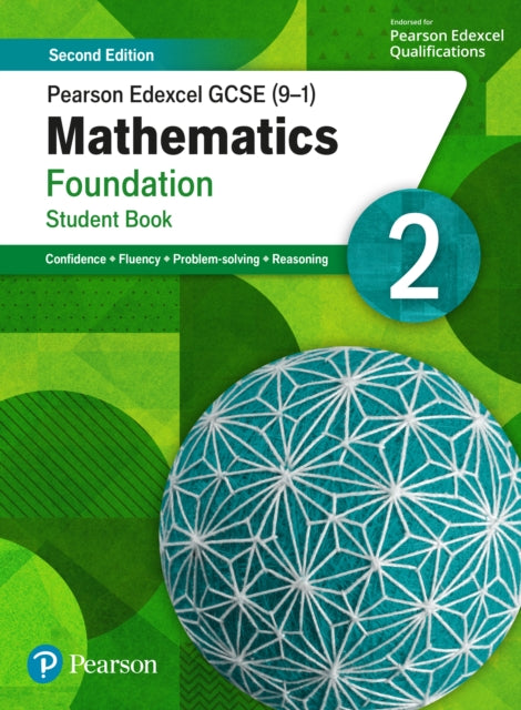 Book cover of: Pearson Edexcel GCSE (9-1) Mathematics Foundation Student Book 2