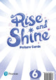 Book cover of: Rise and Shine (AE) - 1st Edition (2021) - Picture cards - Level 6
