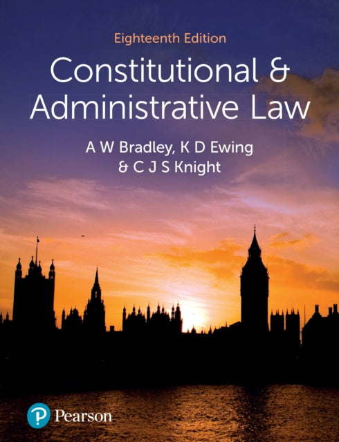 Book cover of: Constitutional and Administrative Law. By: A. Bradley