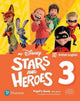 Book cover of: My Disney Stars and Heroes British Edition Level 3 Pupil's Book with eBook and Digital Activities. By: Viv Lambert