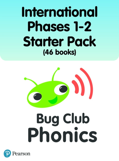 Book cover of: International Bug Club Phonics Phases 1-2 Starter Pack (46 books). By: Sarah Loader